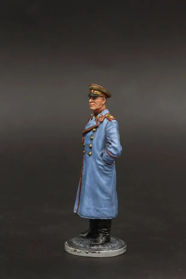 Металлическая статуэтка в масштабе 1:32 времен Второй мировой войны советский