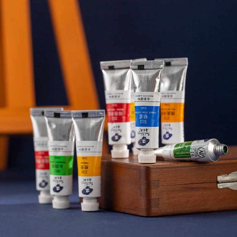 Официальный Павел Рубенс 5 мл акварельные краски трубки Caroline серии 20 цветов