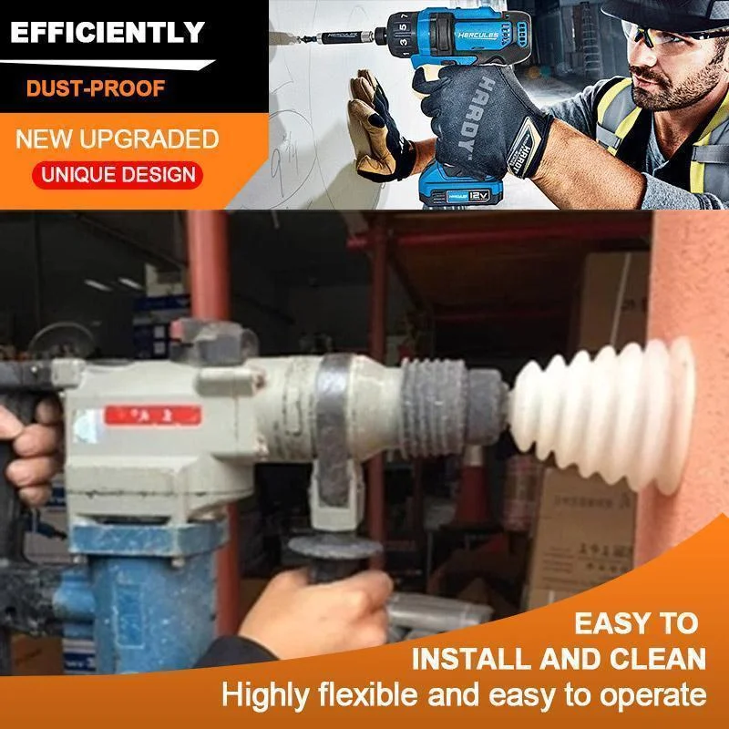 

Electric Drill Dust Cover Rubber Impact Hammer Drill Dust Collector Dustproof Device Power Tool Accessories