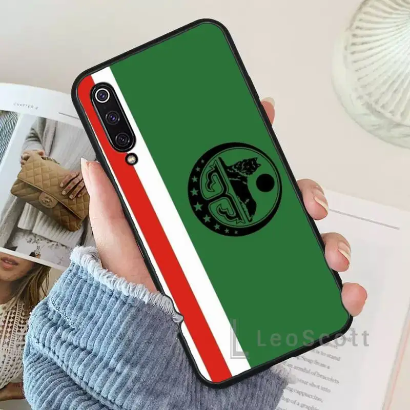 

Chechnya flag art design Phone Case For Xiaomi Redmi 7 9t 9se k20 mi8 max3 lite 9 note 8 9s 10 pro