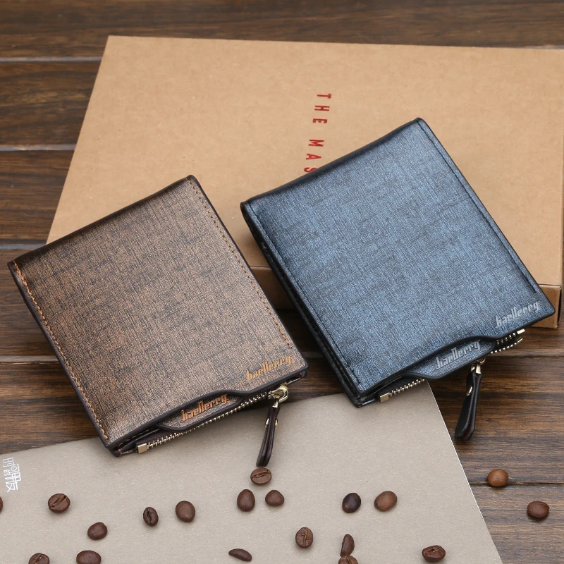 Мужской короткий многофункциональный кошелек Для водительских прав Молодежный