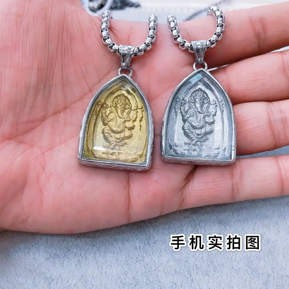 $189 # Юго Восточная Азия Тайланд храм греко буддийский Карманный талисман мощный