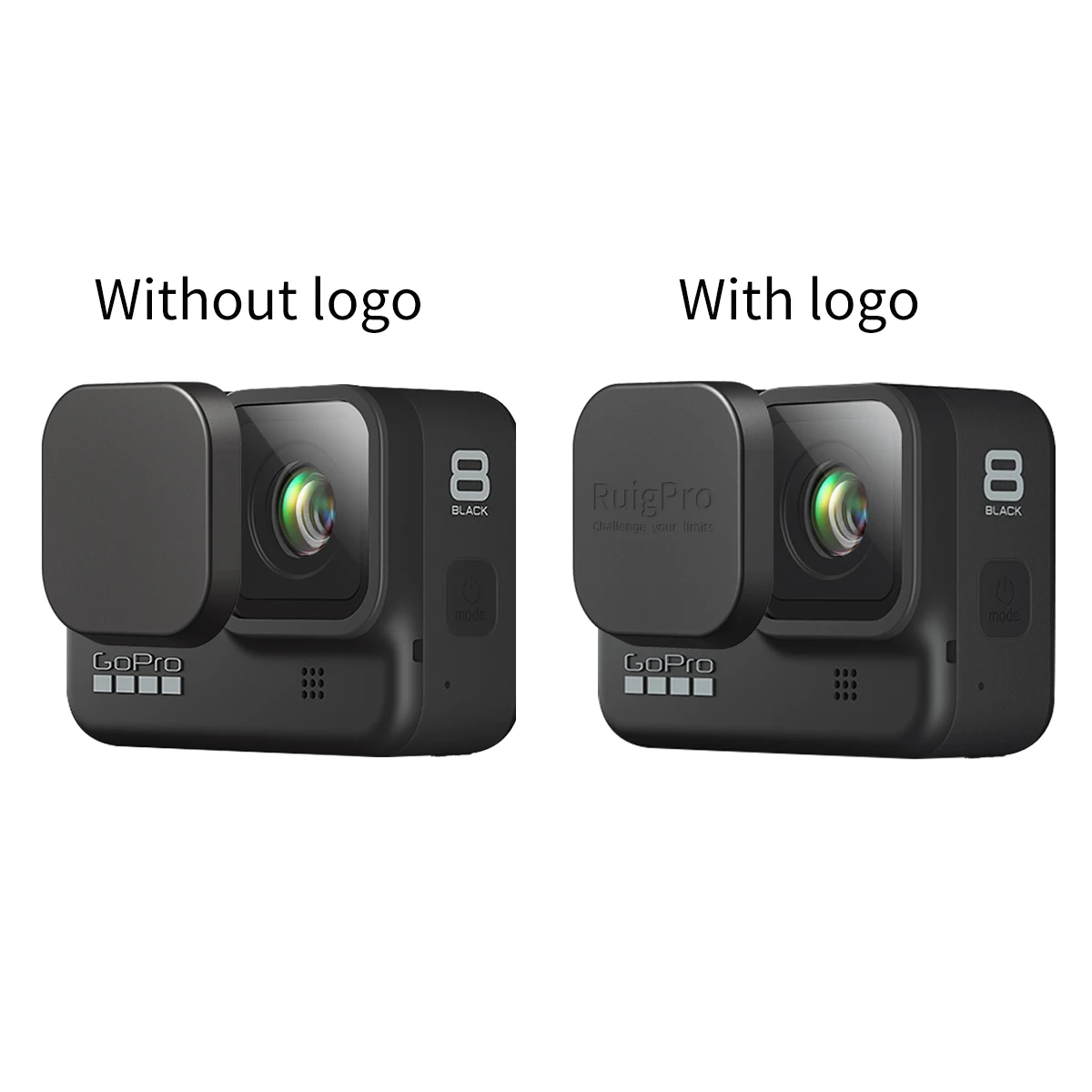 Для Gopro Hero 8 Hero8 черный чехол для объектива защитный спортивных экшн-камер Go Pro