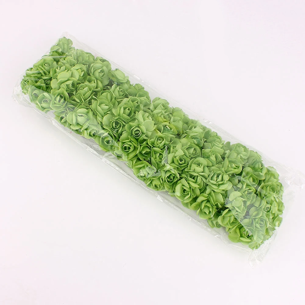 144 шт бумажные искусственные розы цветы ручной работы DIY карты ремесла