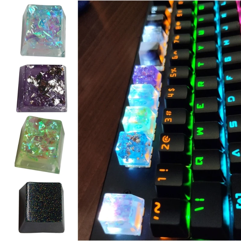 Ручной работы заказной OEM R4 профиль смолы Keycap для Cherry MX переключатели