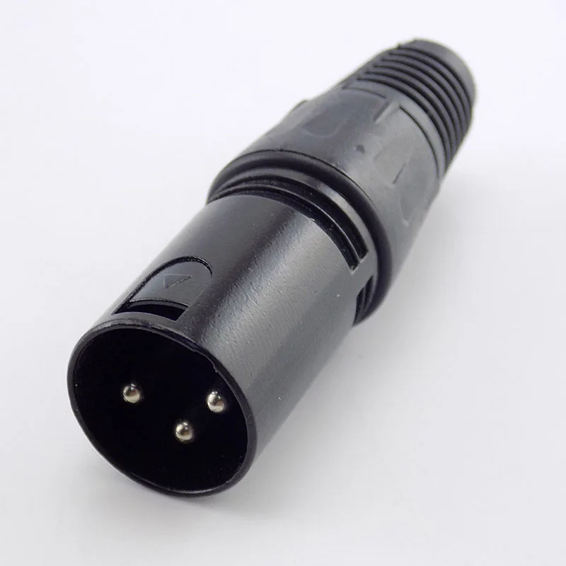 1 пара микрофон аудио кабели + гнездовой разъем 3-контактный XLR адаптер Cannon для