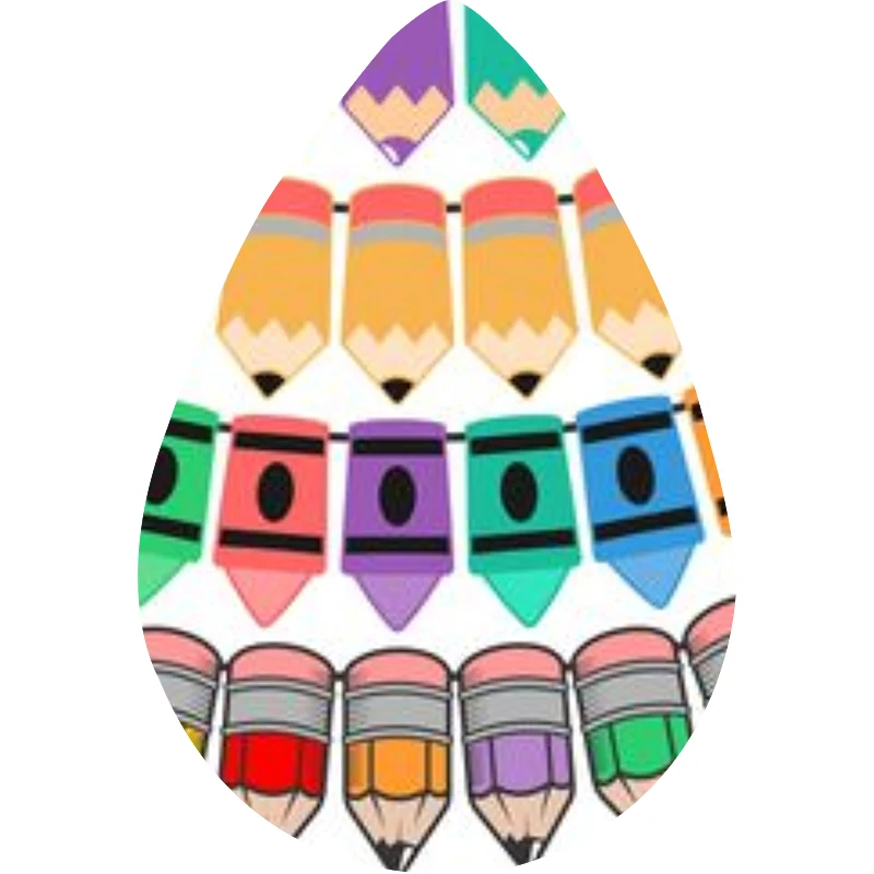 18 шт./компл. идеальный подарок учителю серьги из искусственной кожи в качестве