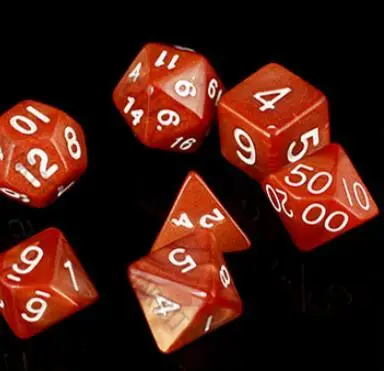 WINE 7 шт./пакет многогранные кости набор D4, D6, D8, D10, D10%, D12, D20 красочные аксессуары для Настольная игра RPG Подземелья и Драконы DnD MTG - Цвет: WINE