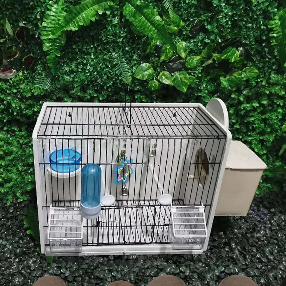 bird breeding nest box bird cage mount nesting box plastic parakeet house mating box for budgie lovebirds cockatiel parrot free global shipping