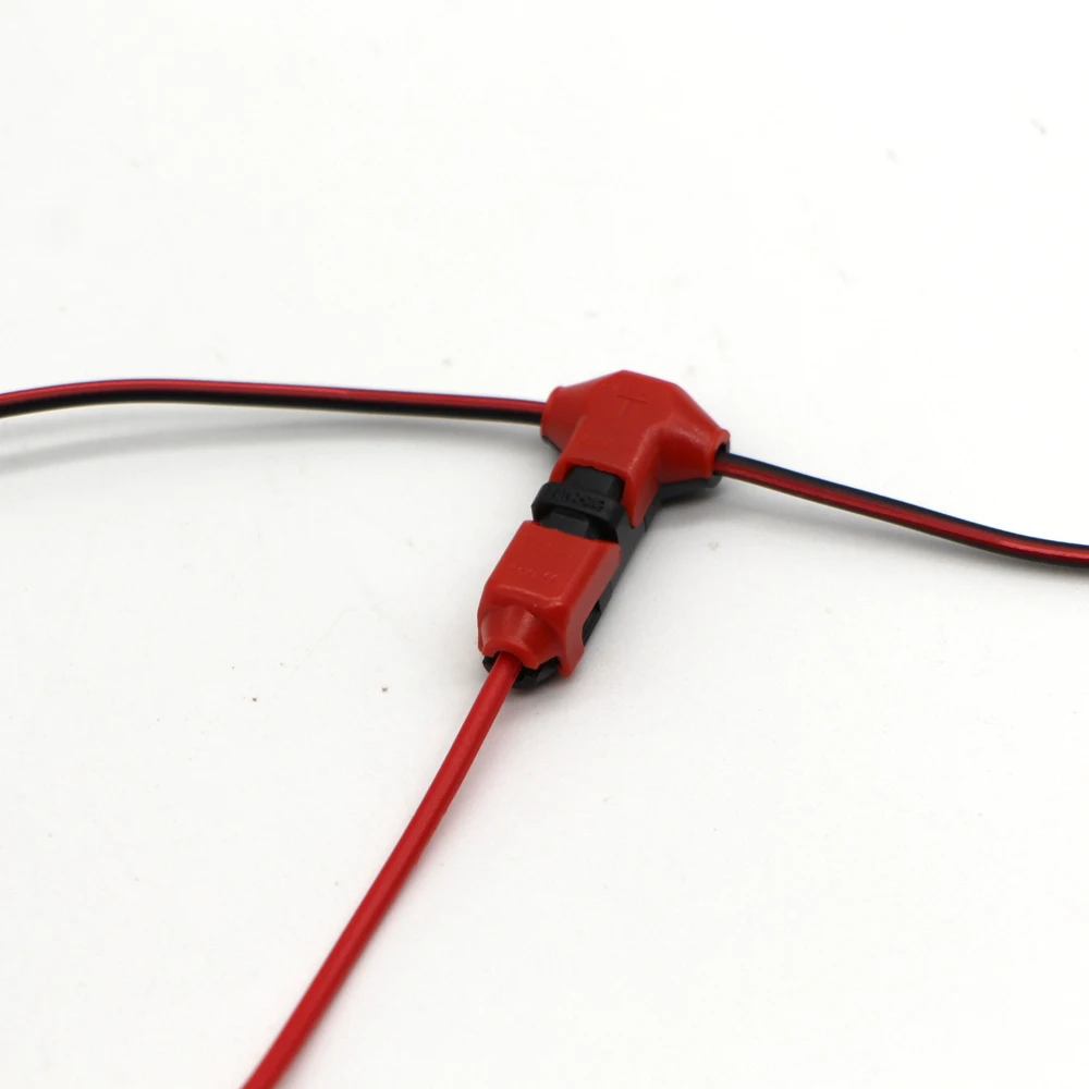 30 шт. I/T тип 1pin 2pin Quick Splice проволочный замок на скотче разъем для клемм обжимной