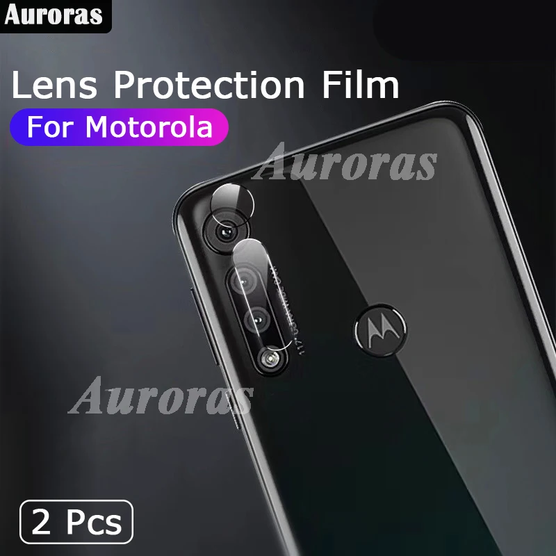 2 шт. Защитная пленка для объектива камеры Moto One Fusion Plus + чехол из закаленного стекла G8 Play Power Macro|Защитные