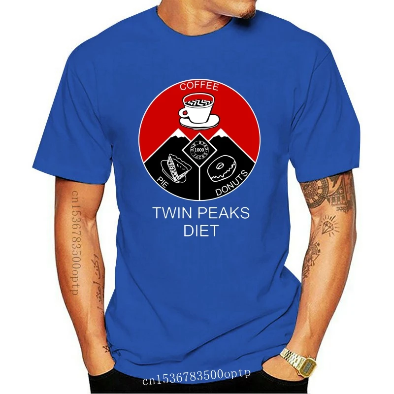 

New Twin Peaks Diet T Shirt Top Tv Show Series For Youth Middle-Age The Old Tee Shirt