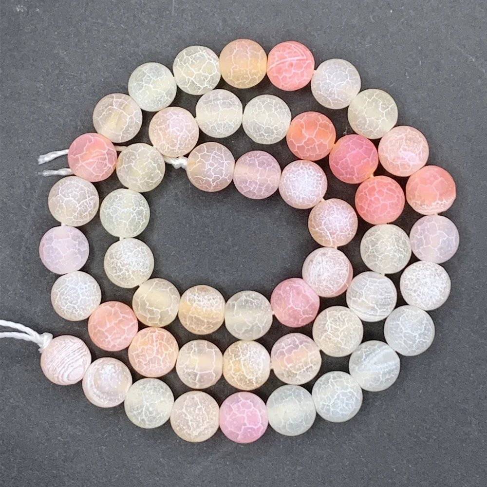 Финальная распродажа акция 8 мм Агаты натуральный камень Матовые Круглые бусины