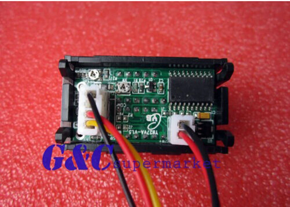 Новый цифровой вольтметр Амперметр постоянного тока 0-100 в 20 А с двойным