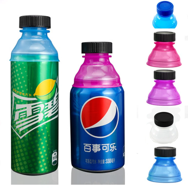 Creative Explosion Small Cans Coke Lid Sprite Leakproof Factory Direct Supply With Screw Bottle Top Helper | Дом и сад
