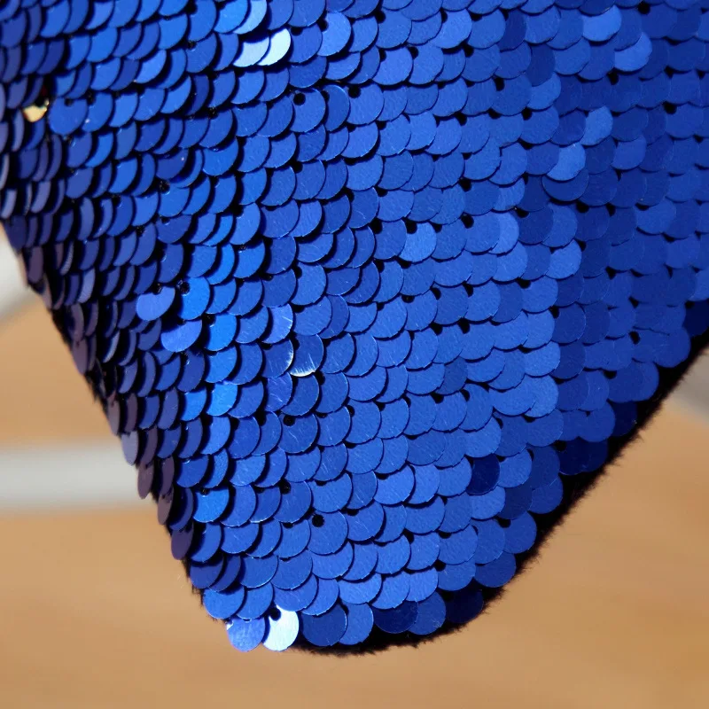 Диванная подушка с блестками русалки волшебная сияющая улыбка декоративная