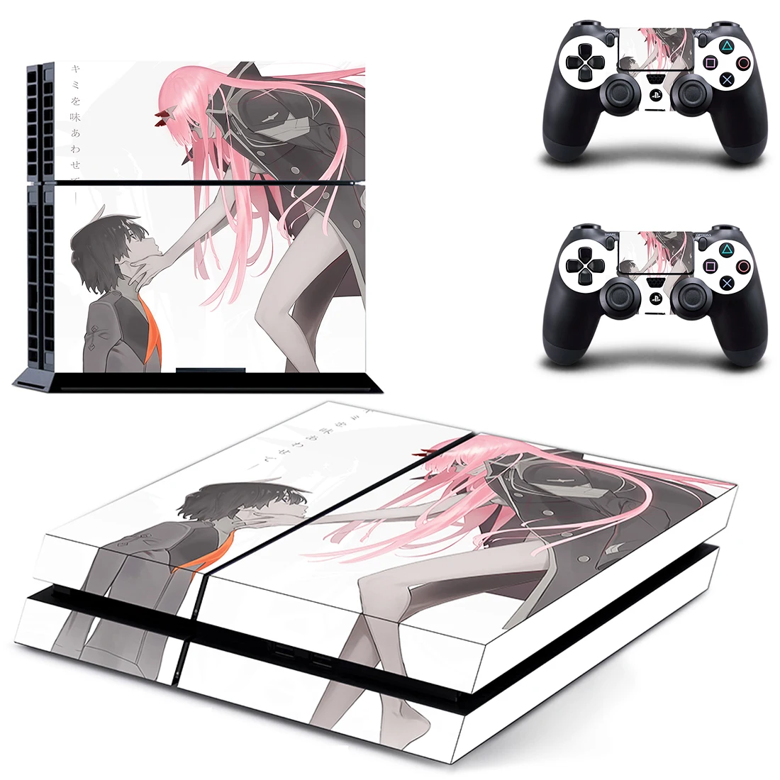 

DARLING in the FRANXX Zero Two PS4 Skin Sticker Decal Cover For PlayStation 4 Console & Controller Skins Vinyl