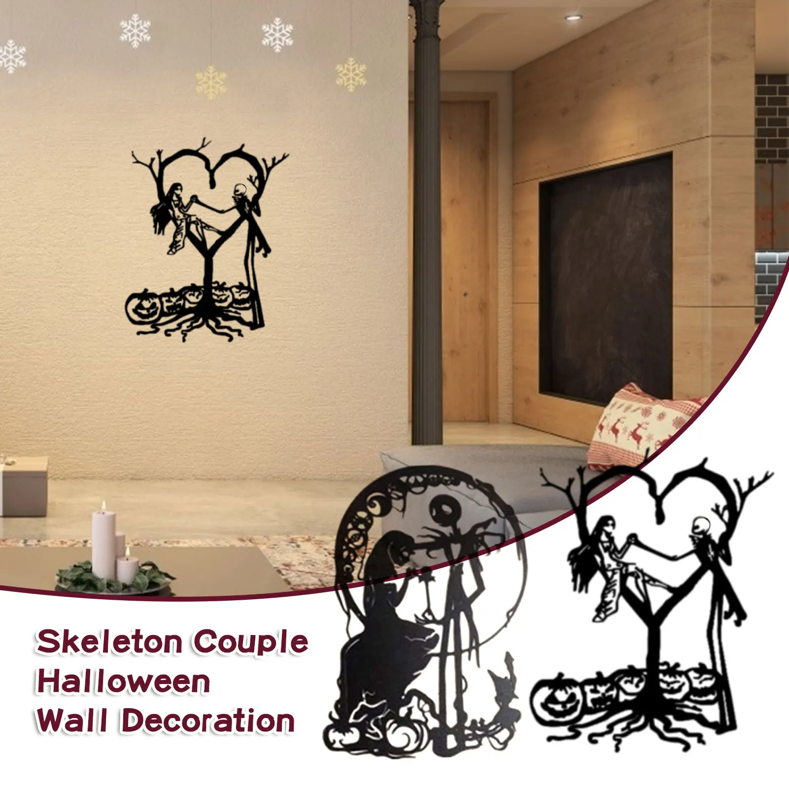 

Настенный декор на Хэллоуин, металлический подвесной орнамент, железная подвеска, украшение на Хэллоуин, комнатный Декор для дома, мягко