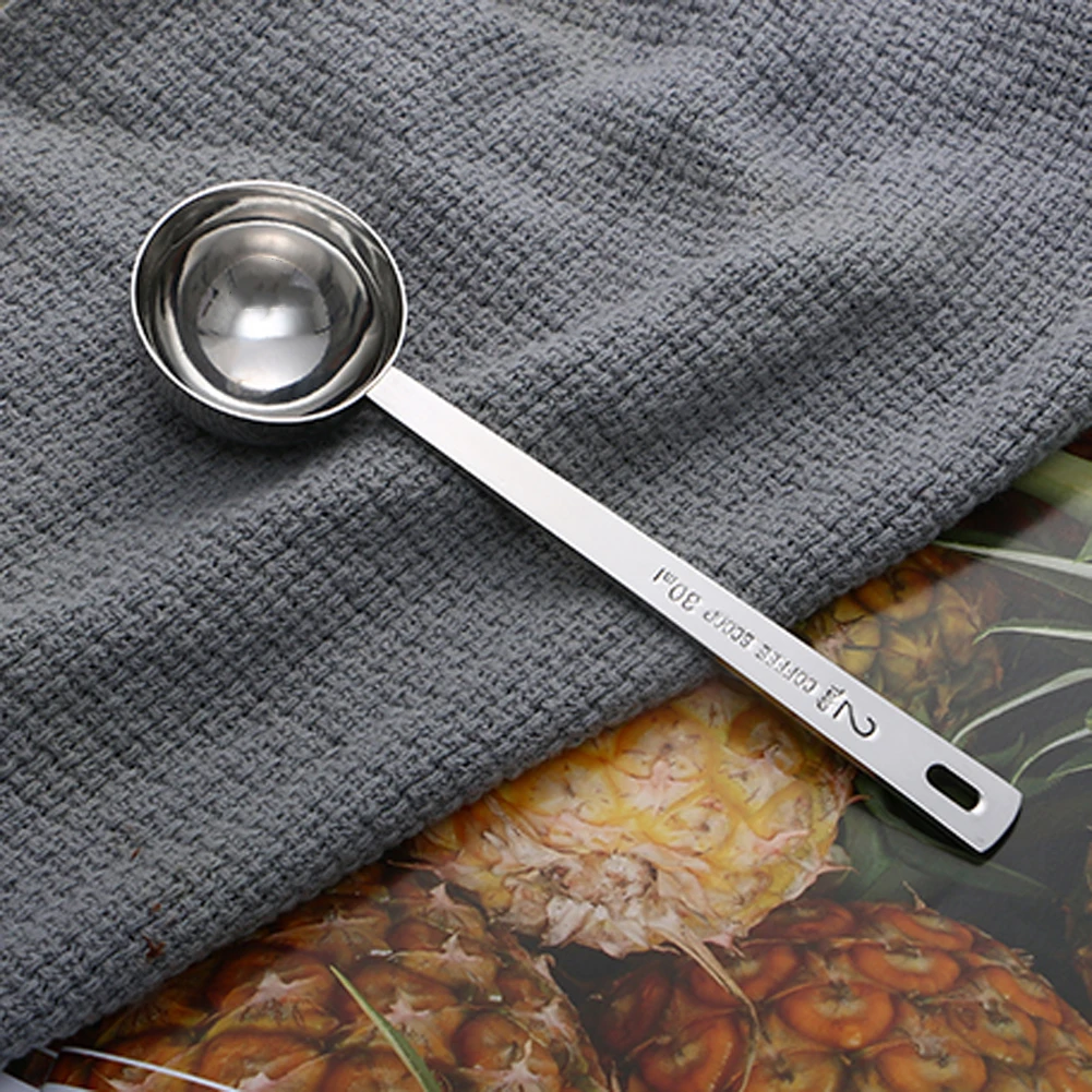 

Coffee Scoop 15ml 30ml Stainless Steel Measuring Spoon Silver Gold Coffee Spoon Milk Powder Measure Spoon Tea Coffee Accessories