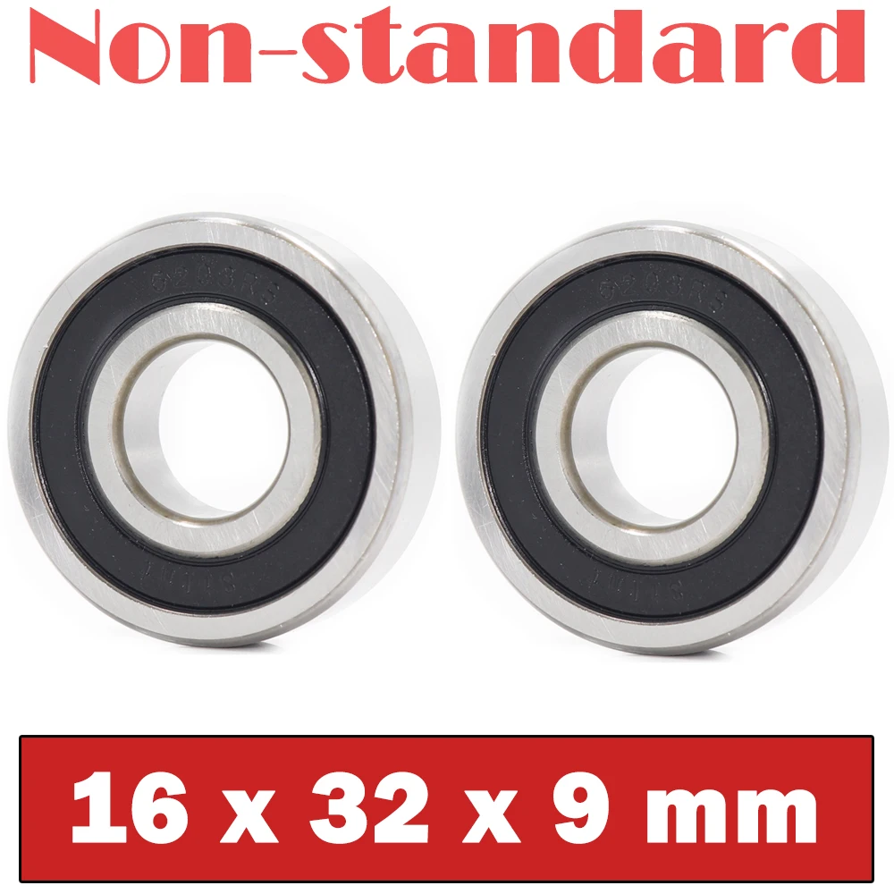 

16329 Non-standard Ball Bearings ( 2 PCS ) Inner Diameter 16 mm Non Standard Bearing 16*32*9 mm