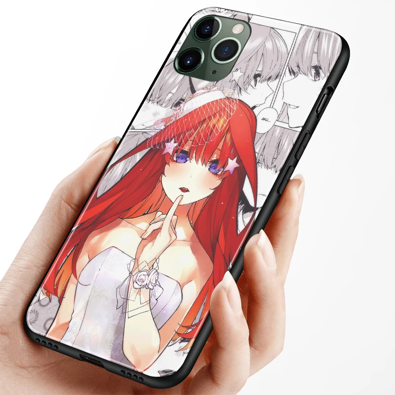 itsuki nakano 5toubun no hanayome soft silicone phone case cover shell for iphone 6 6s 7 8 plus x xr xs 11 pro max free global shipping