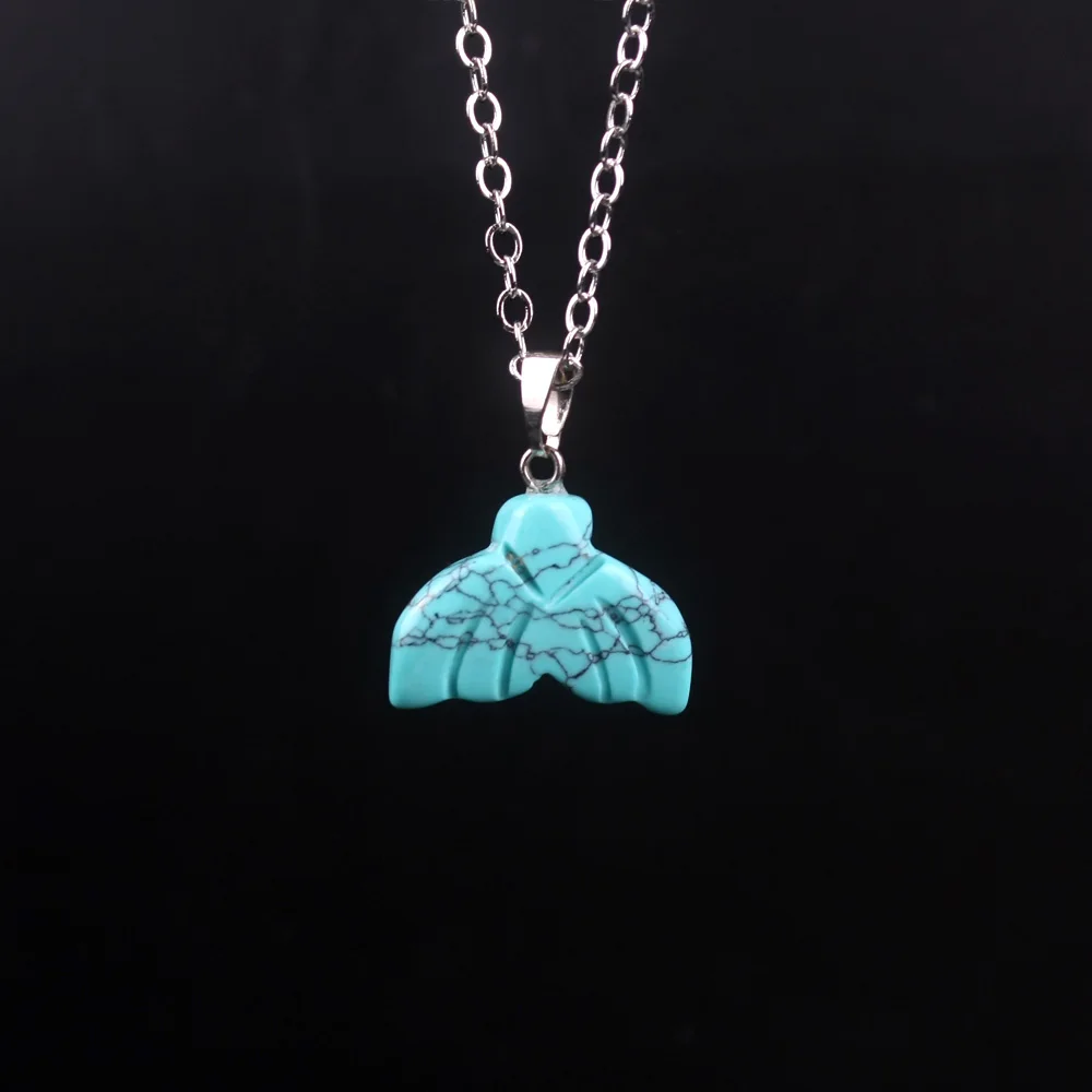 Оптовая продажа 24 шт. натуральный камень в форме рыбьего хвоста оникс унакита