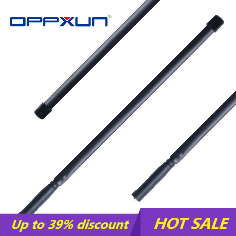 

OPPXUN SMA-M мужской двухдиапазонная антенна для Yaesu VX6R VX160 TH-F5 TYT TH-F5 TH-UVF9 BaoFeng UV-3R Связь