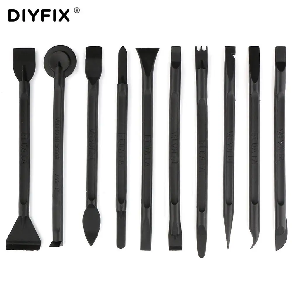 Набор инструментов для разборки экрана DIYFIX Пластиковый лом iPhone Samsung Huawei