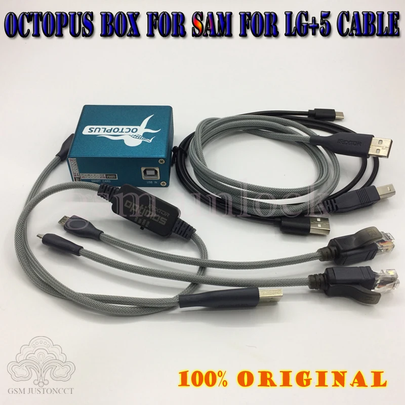 Полная активация корпуса осьминога gsmjustoncct для LG кабелей Samsung 5 включая кабели