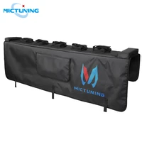 MICTUNING 62''x7''x20'' Pickup Tailgate Pad Universal Truck Tailgate Protection Mat Transports 6 Bikes with Secure Bike Straps