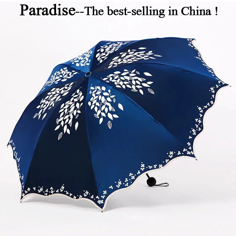 Качественный зонт от солнца и дождя женские модные двойные Зонты принцессы с