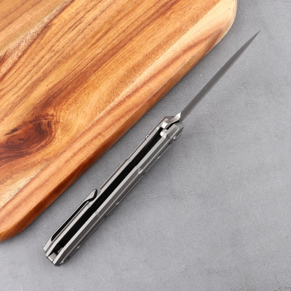 Новый маленький меч для улицы лезвие M390 TC4 титановая ручка Тактический