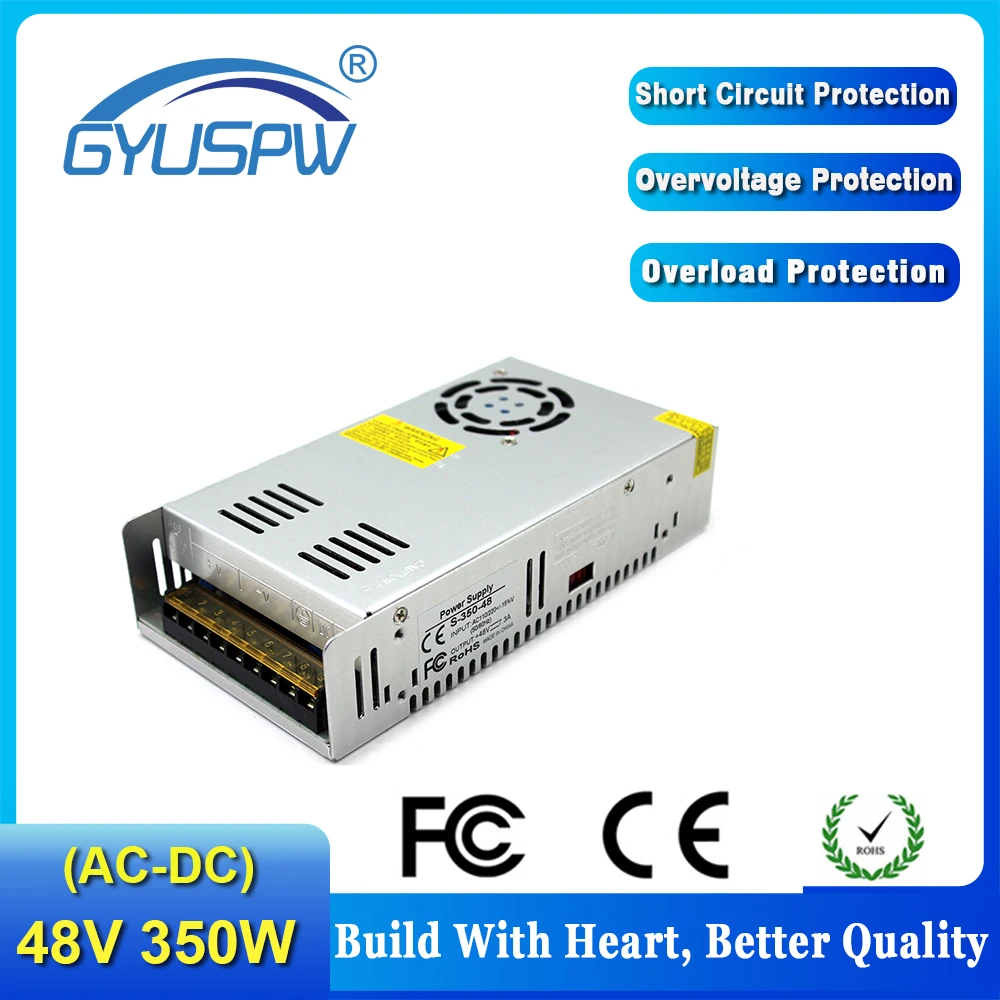 Импульсный источник питания постоянного тока 110 В 220 в постоянный 48 350 Вт