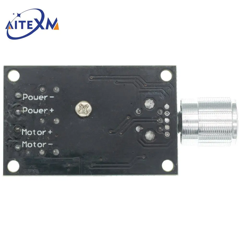 ШИМ-регулятор скорости двигателя регулятор переменной с потенциометром 6 в 12 В 24