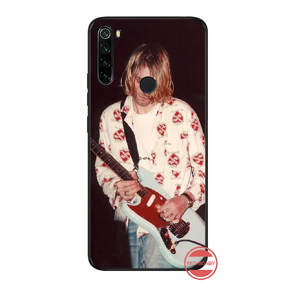 Nirvana Kurt Cobain Роскошный Уникальный Дизайн чехол для телефона xiaomi Redmi 5 5A plus 7A 8 note 2 3 4 6