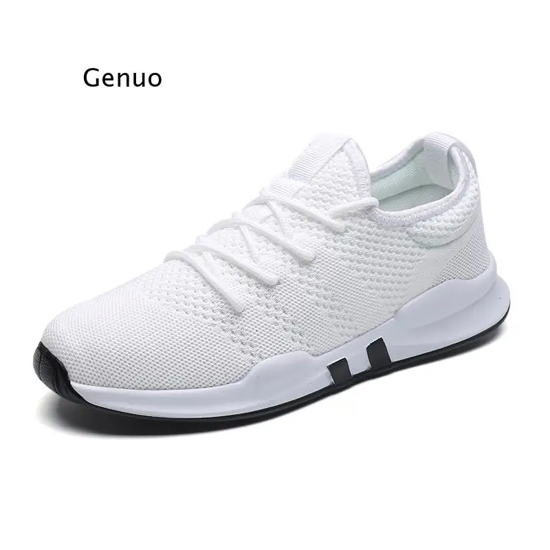 

Men Shoes Summer Brand Fashion Men Casual Shoes Lightweight Breathable Men Sneakers Lace Up Gray White Black Red Tenis Man Shoes