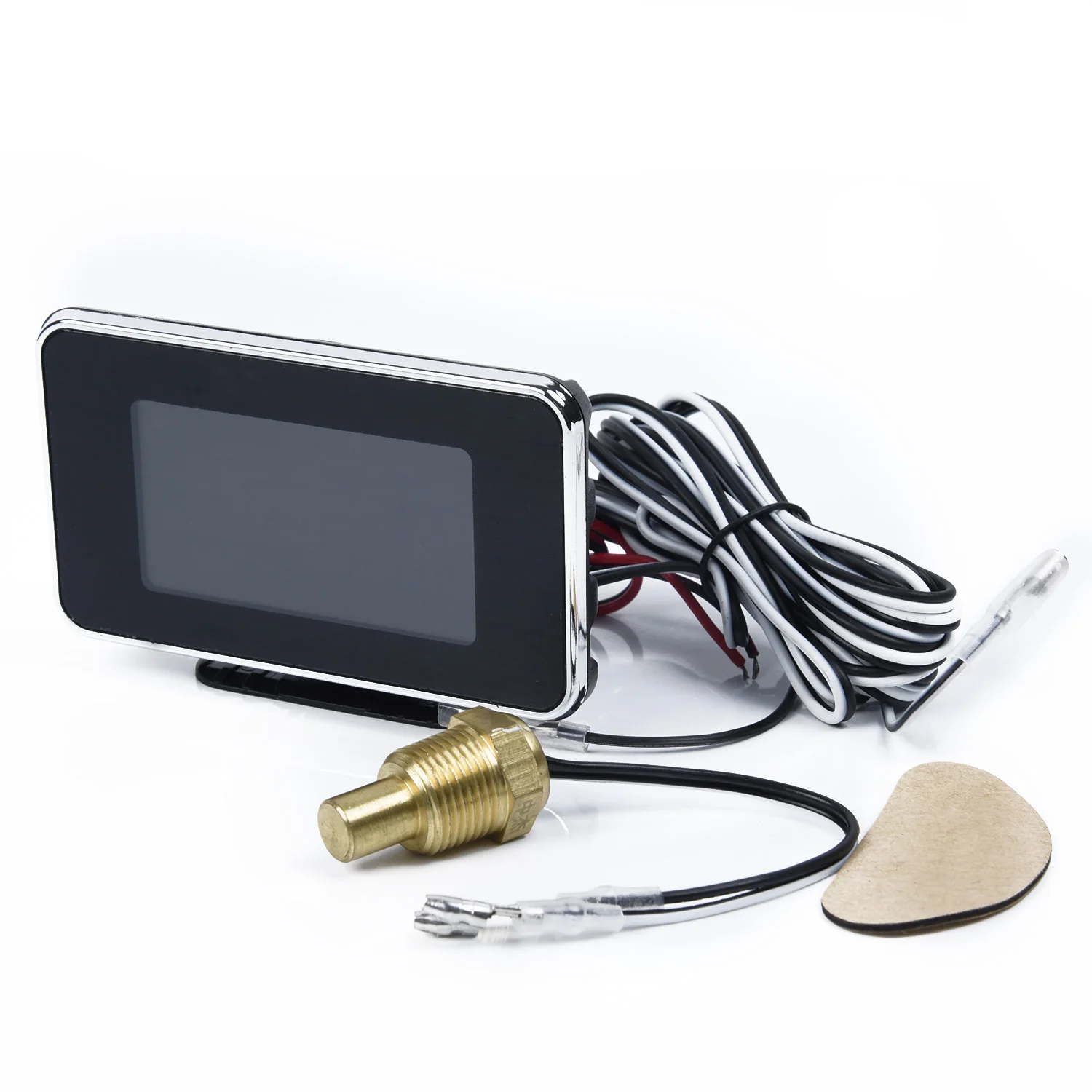 Датчик температуры воды 12 В/24 В цифровой дисплей измеритель вольт сигнализация