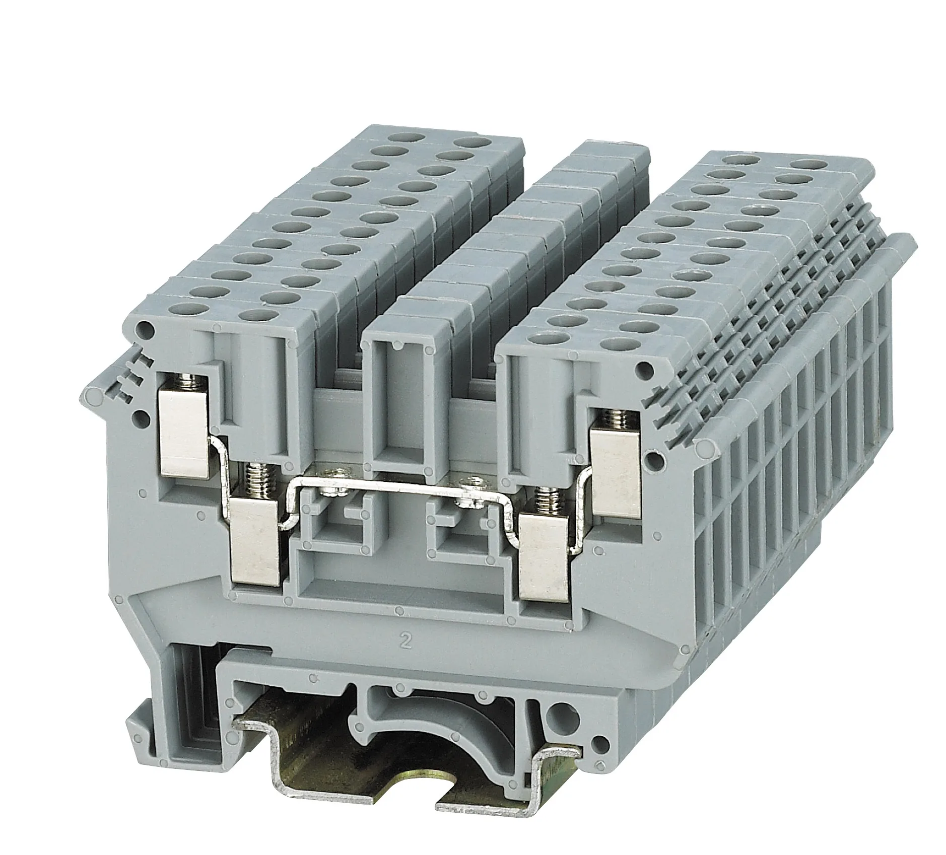 SUK-4/2X2 Клеммная колодка Quattro на Din-рейку, двойная колода, универсальное Панельное крепление UK Screw Phoenix Contact Twin Type, 10 шт.