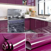 crystal purple diydecorative film pvc self adhesive wall paper furniture renovation stickerskitchen cabinet waterproof wallpaper