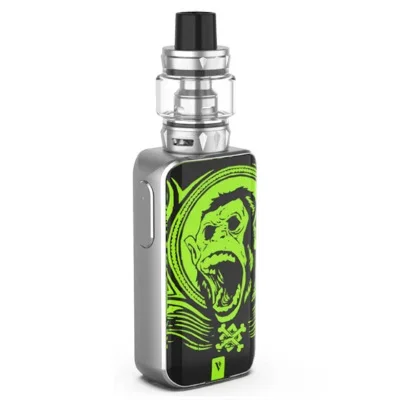 Green Vaporesso люкс S комплект 220 Вт коробка мод с 8 мл Skrr S Vape бак QF с сеткой катушки испаритель VS люкс Drag 2 электронные сигареты наборы - Цвет: Green