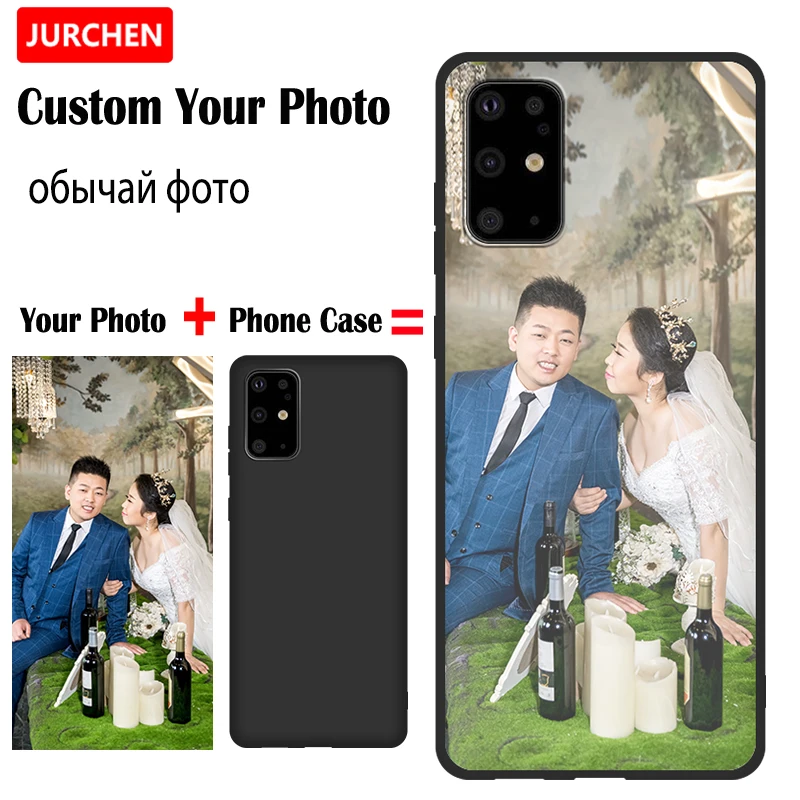 JURCHEN чехол для телефона на заказ Samsung Galaxy A10 A20 A30 A40 A21 A6 A8 A9 S Pro A51 A71 Note 10 S20 FE S21 Plus Ultra