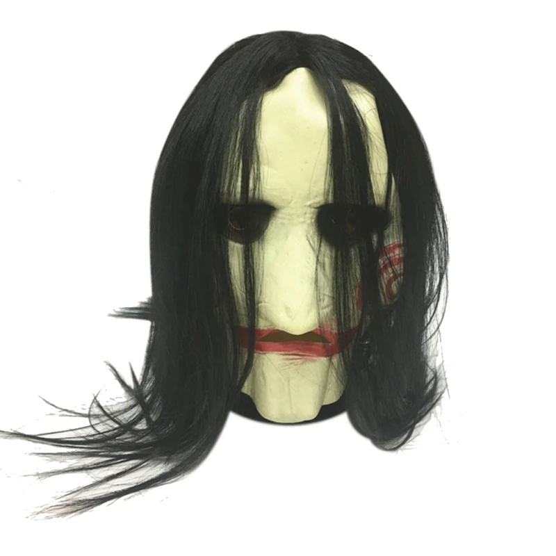 Halloween Party Full Mask Jigsaw Puppet Masks Scary Prop Unisex Cosplay Movie Saw Chainsaw Massacre Latex | Дом и сад