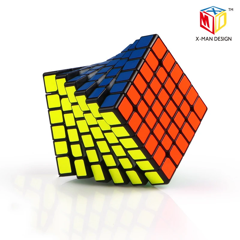 Qiyi X MAN Shadow M 6x6x6 Магнитный Волшебные кубики 6x6 Скорость Magic Cube cubo magico