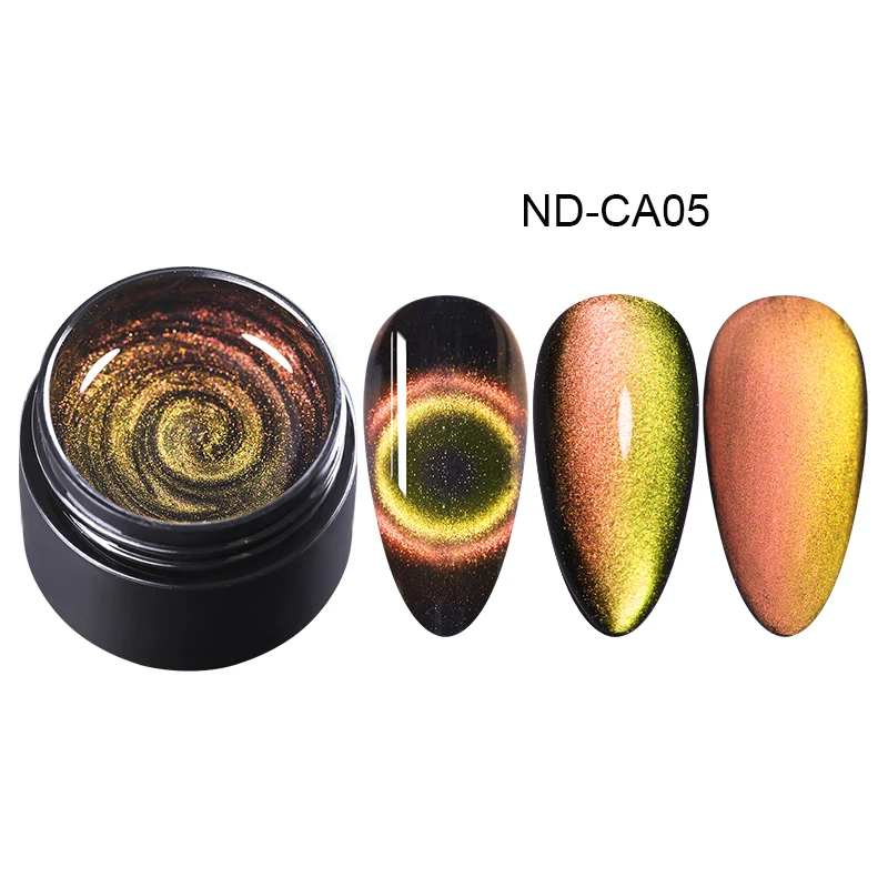 5ml magnetic 5 NICOLE DIARY Блестящий Гель-лак Блестящие Блестки долговечный замачиваемый УФ-гель для ногтей Красный Розовый Цвет Гель-лак для ногтей 5 мл - Цвет: 5ml magnetic 5