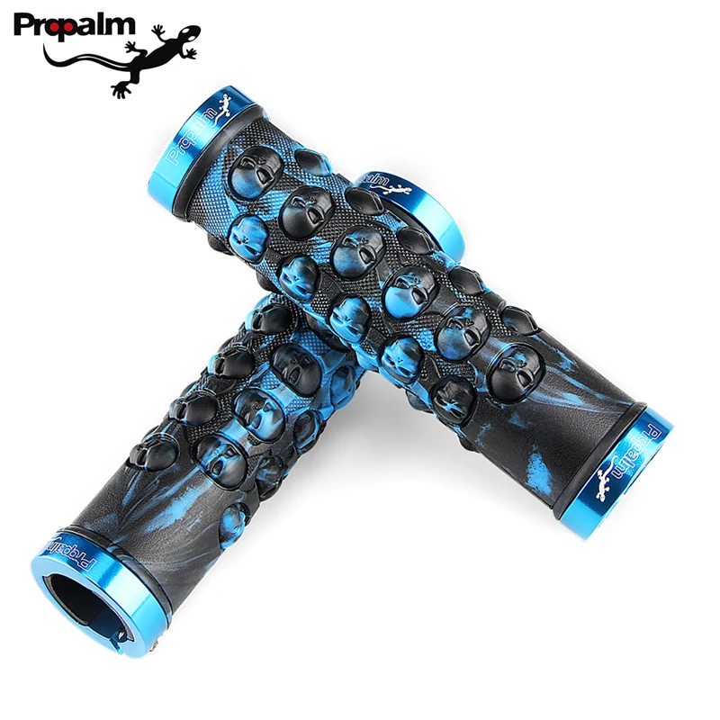 Propalm череп ухваты MTB дорожный велосипед рукоятка ручки не скользят удобные