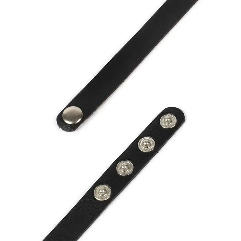 Женское колье чокер из ПУ кожи в готическом стиле|Ожерелья с подвеской| |