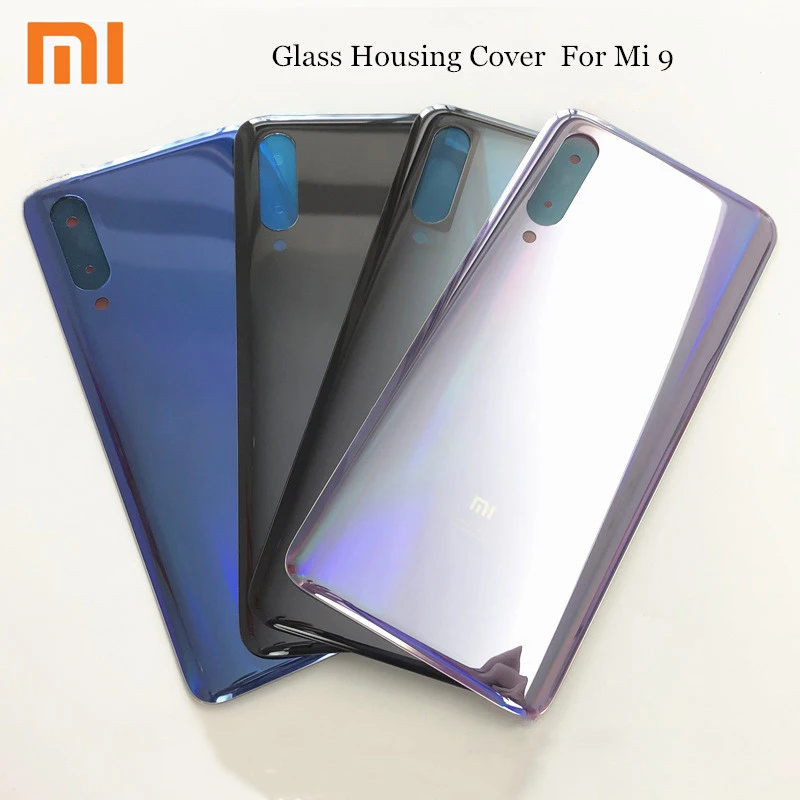 Mi 9 100% оригинал 3D стекло задняя крышка корпуса для Xiaomi Mi9 дверь Замена жесткого