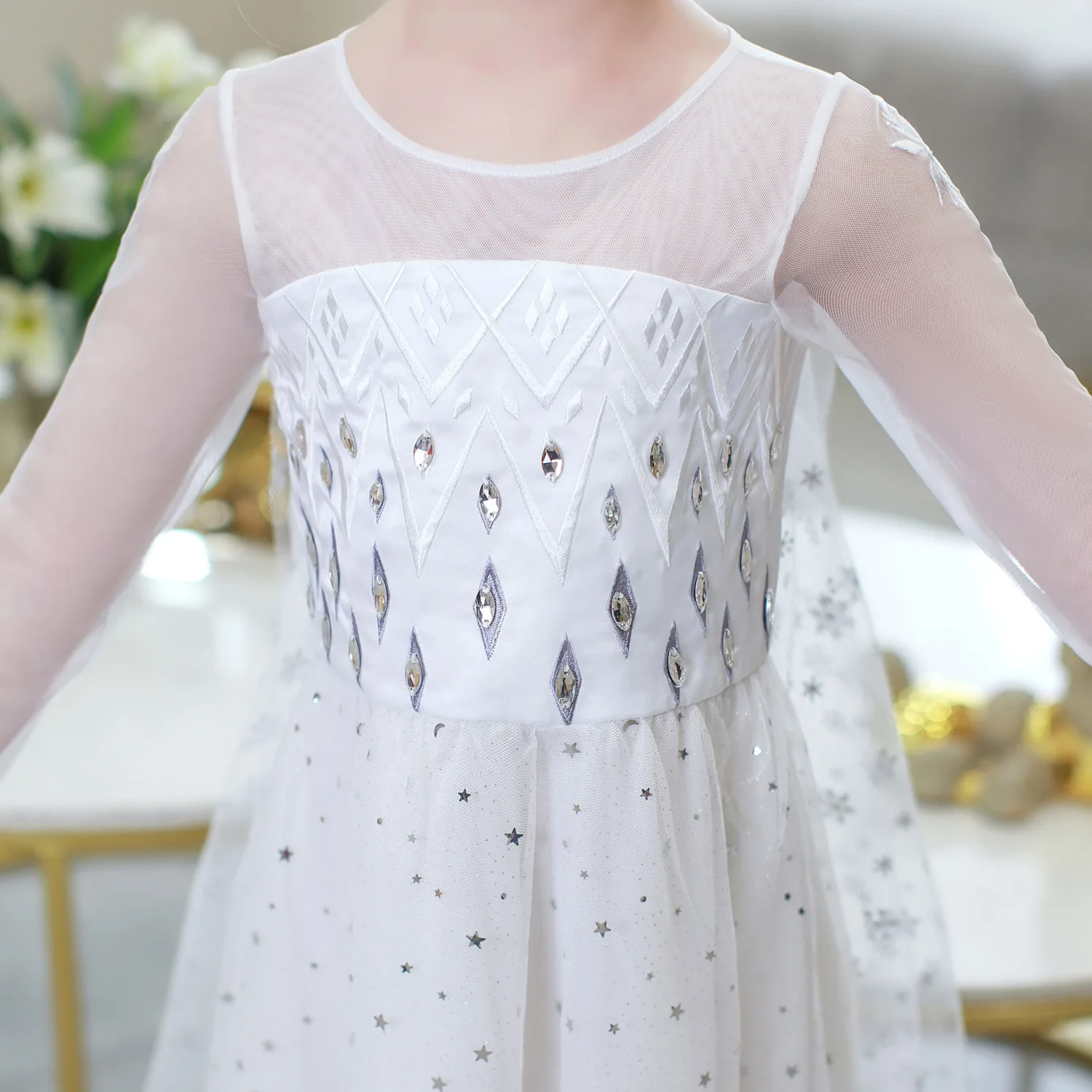 Платье для девочек детский удобный костюм косплея платья на Хэллоуин Рождество