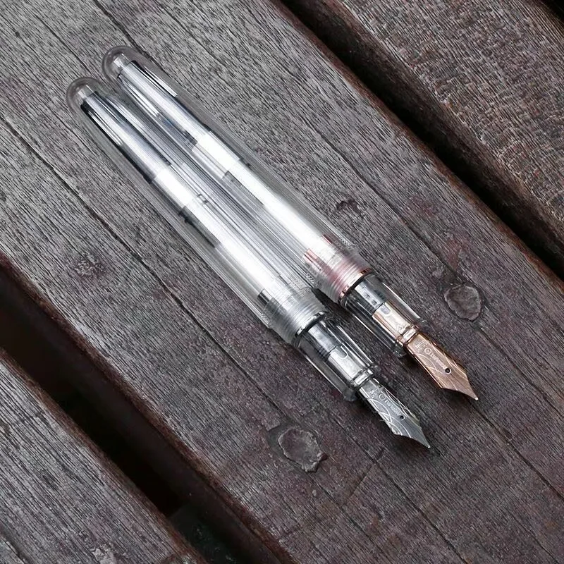 NATAMI перьевая ручка конвертера F 0 5 мм перо ретро цвет прозрачный молотилка