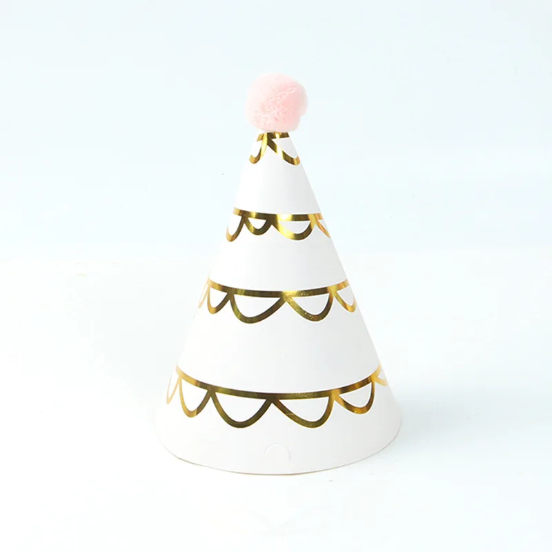 

Happy Birthday Party Paper Hat Dot DIY Cute Handmade Colorful Cap Wedding Carnival Decoration Boy Girl Adult Gifts Supplie